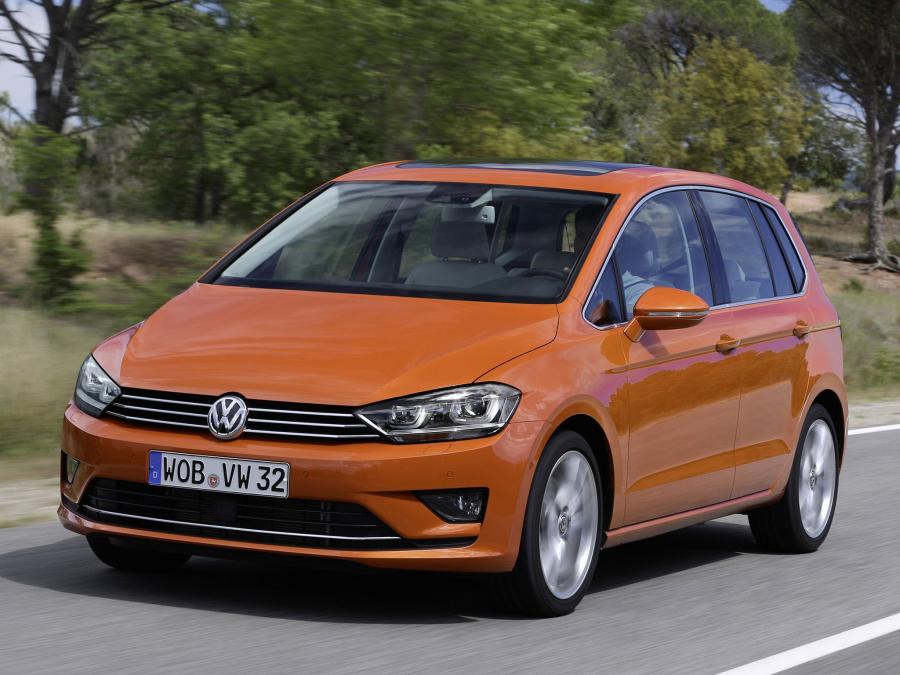  Volkswagen Golf Sportsvan TSI 2014 года  (фото 5 из 9)